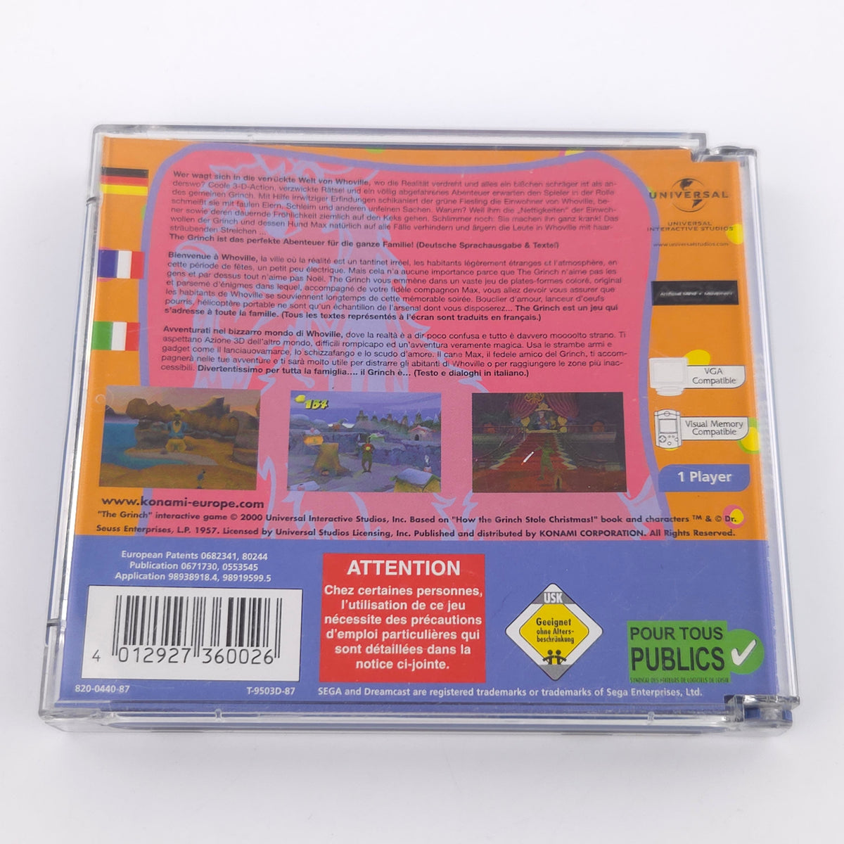 Sega Dreamcast Spiel – The Grinch (PAL OVP)