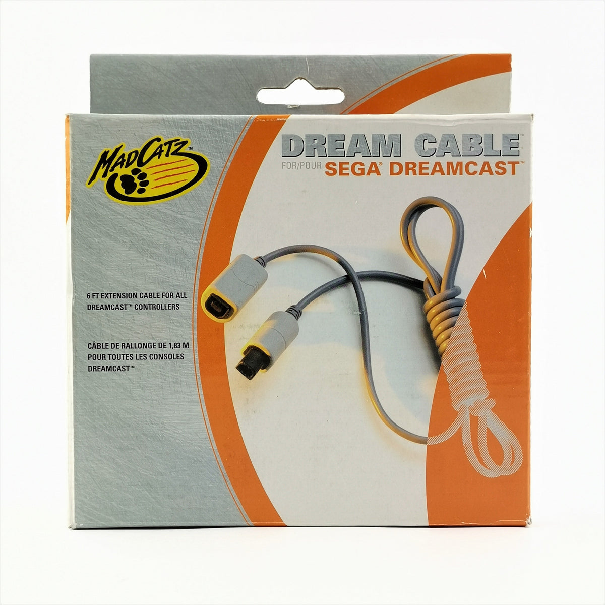 Sega Dreamcast Zubehör: Dream Cable Verlängerung NEU in OVP - Mad Catz NEW