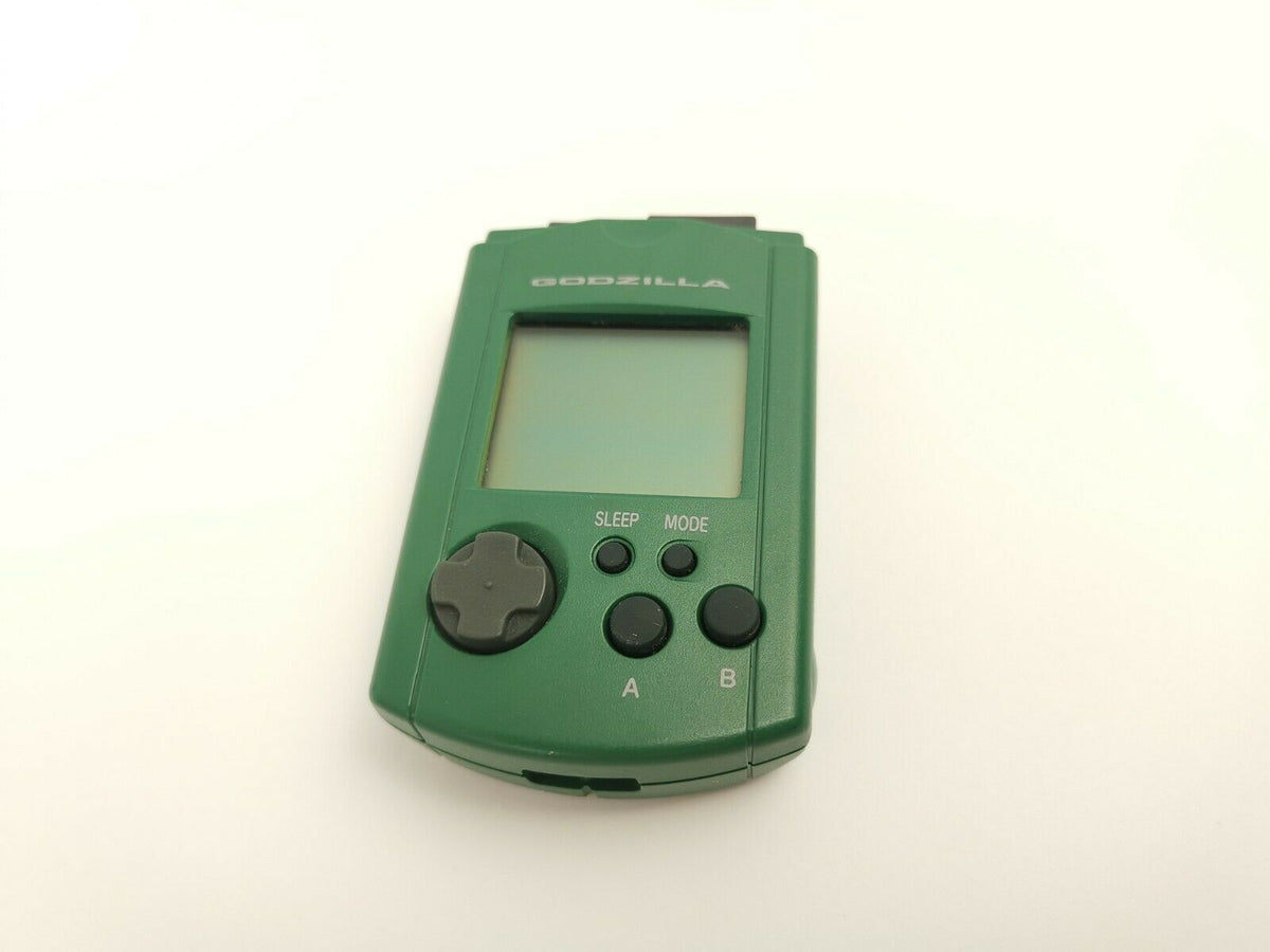 Sega Dreamcast Zubehör Godzilla Speicherkarte Grün