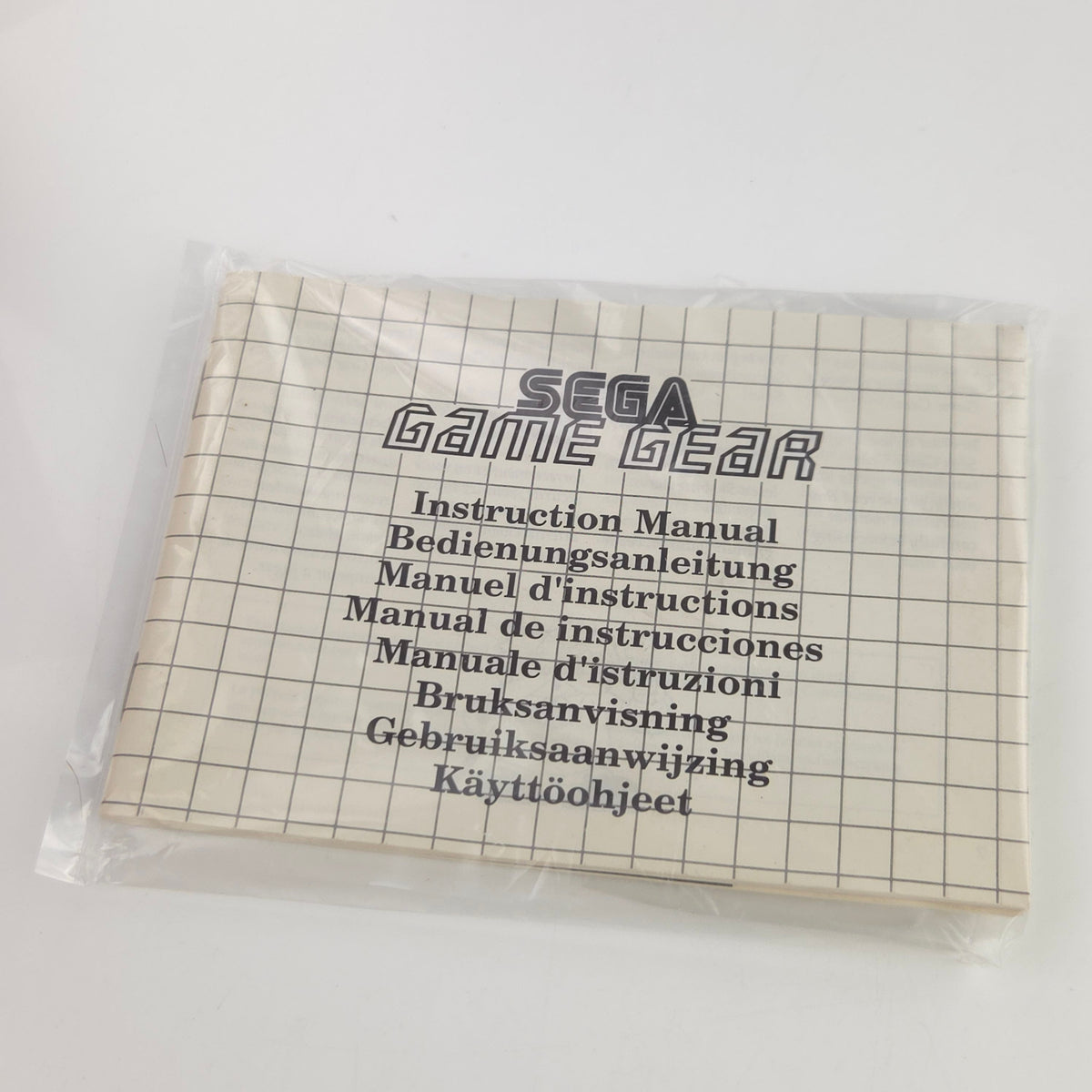 Sega Game Gear Konsole Original in OVP teildefekt