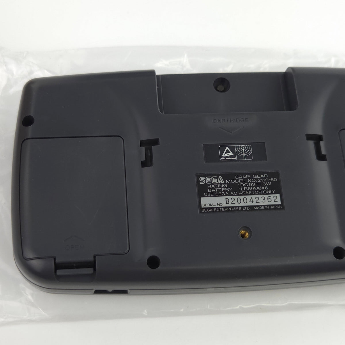 Sega Game Gear Konsole Original in OVP teildefekt