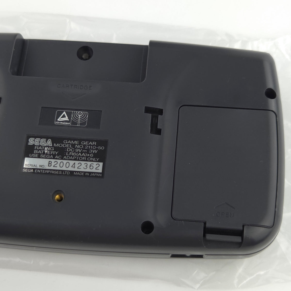 Sega Game Gear Konsole Original in OVP teildefekt