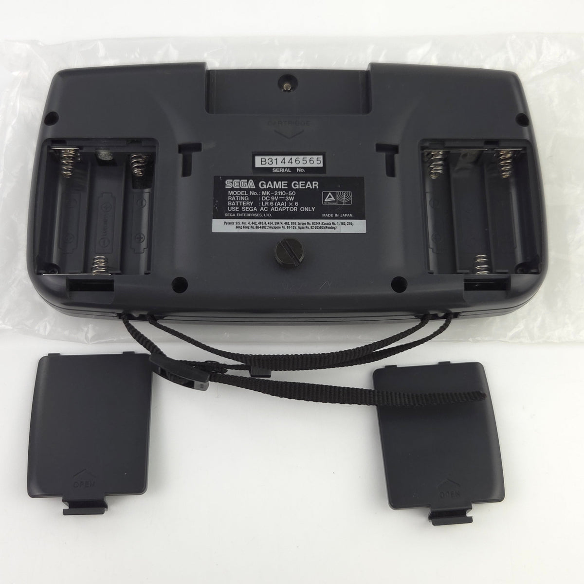 Sega Game Gear Konsole Set Defekt Sonic OVP PAL
