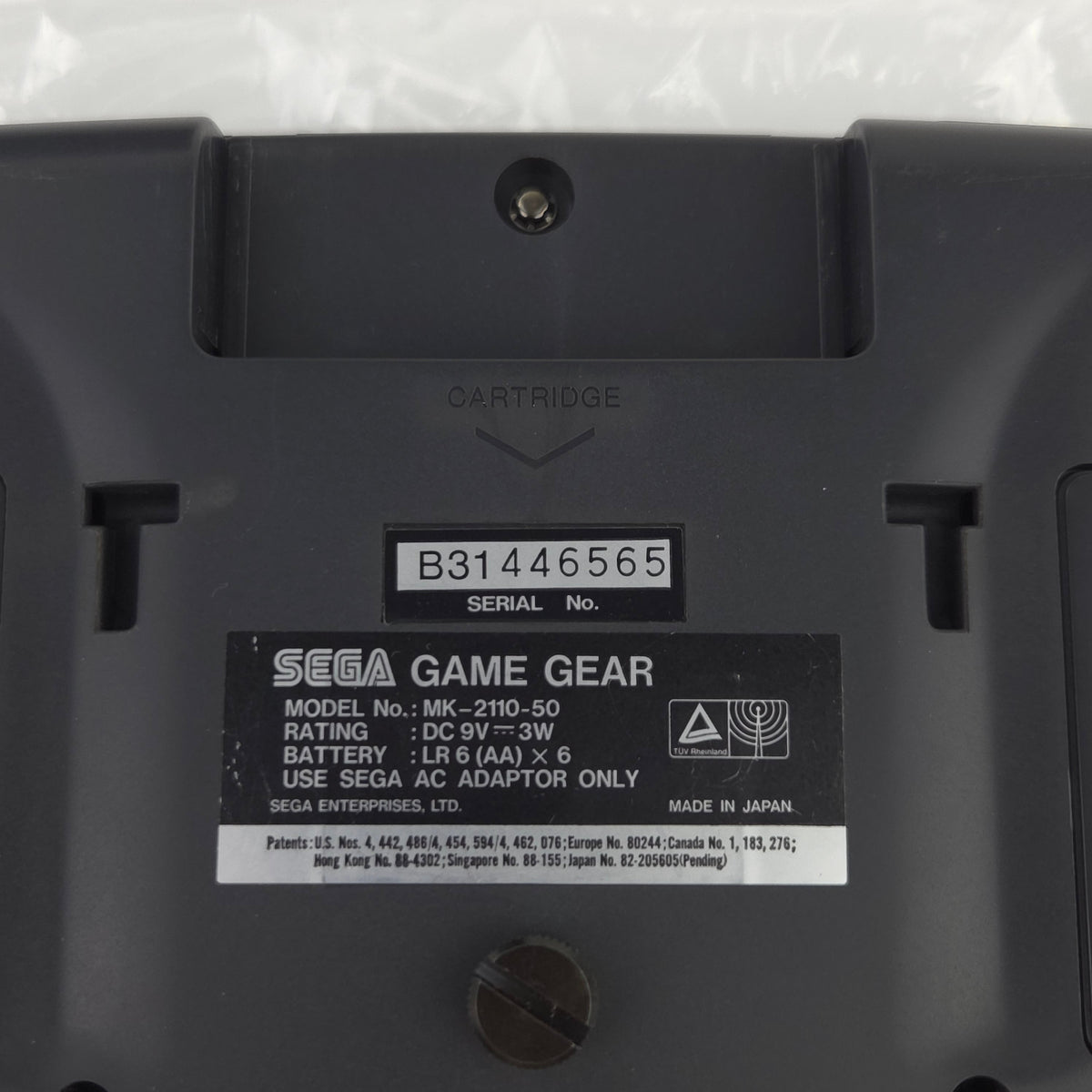 Sega Game Gear Konsole Set Defekt Sonic OVP PAL