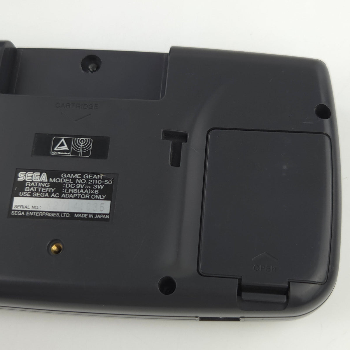 Sega Game Gear Konsole defekt OVP PAL