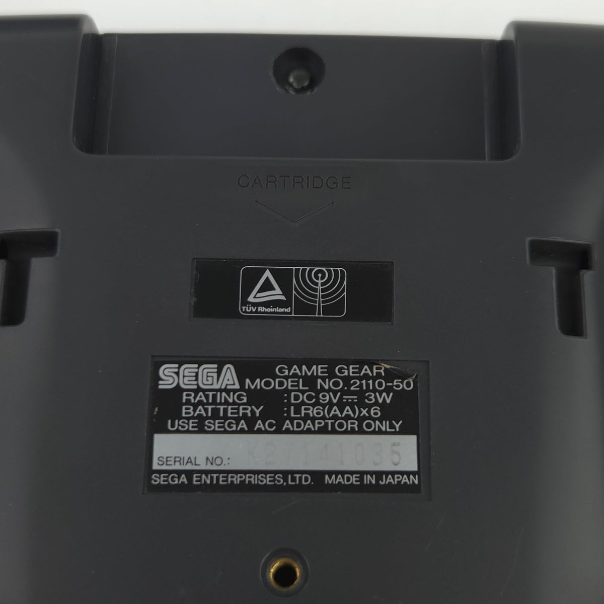 Sega Game Gear Konsole defekt OVP PAL