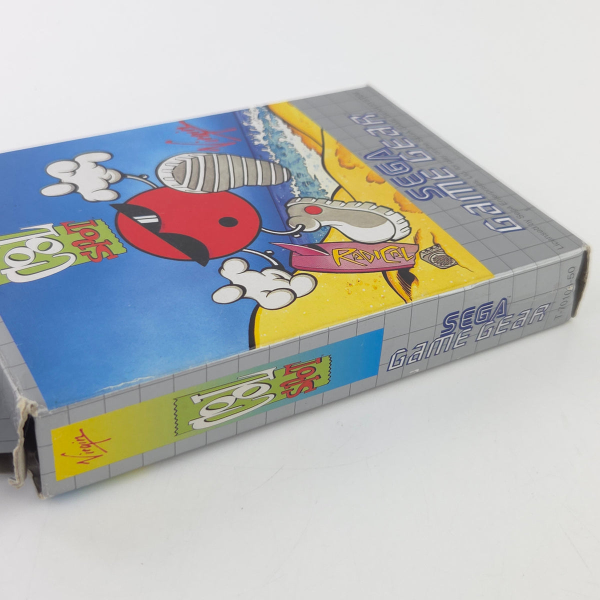 Sega Game Gear Spiel Cool Spot Modul Anleitung OVP PAL