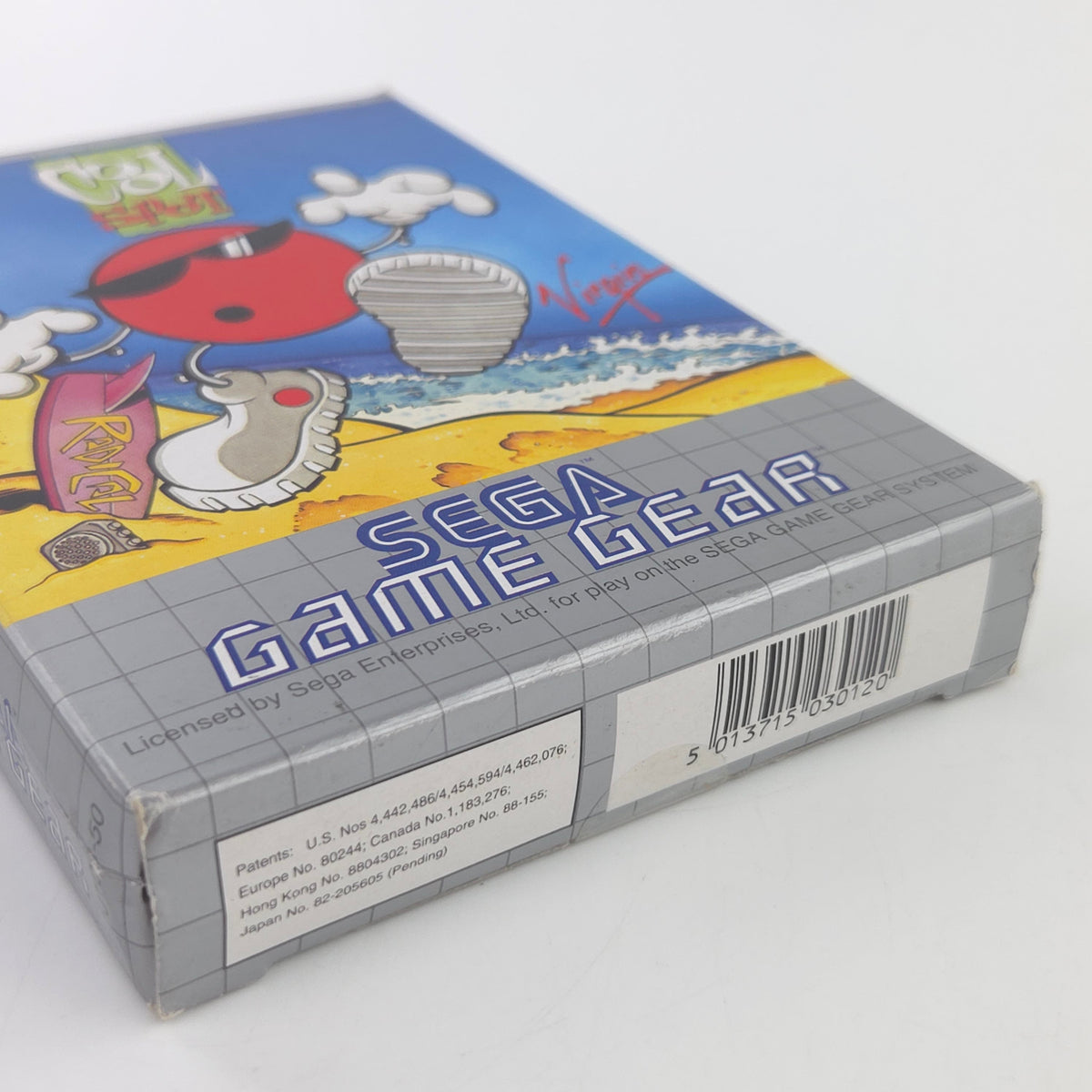 Sega Game Gear Spiel Cool Spot Modul Anleitung OVP PAL