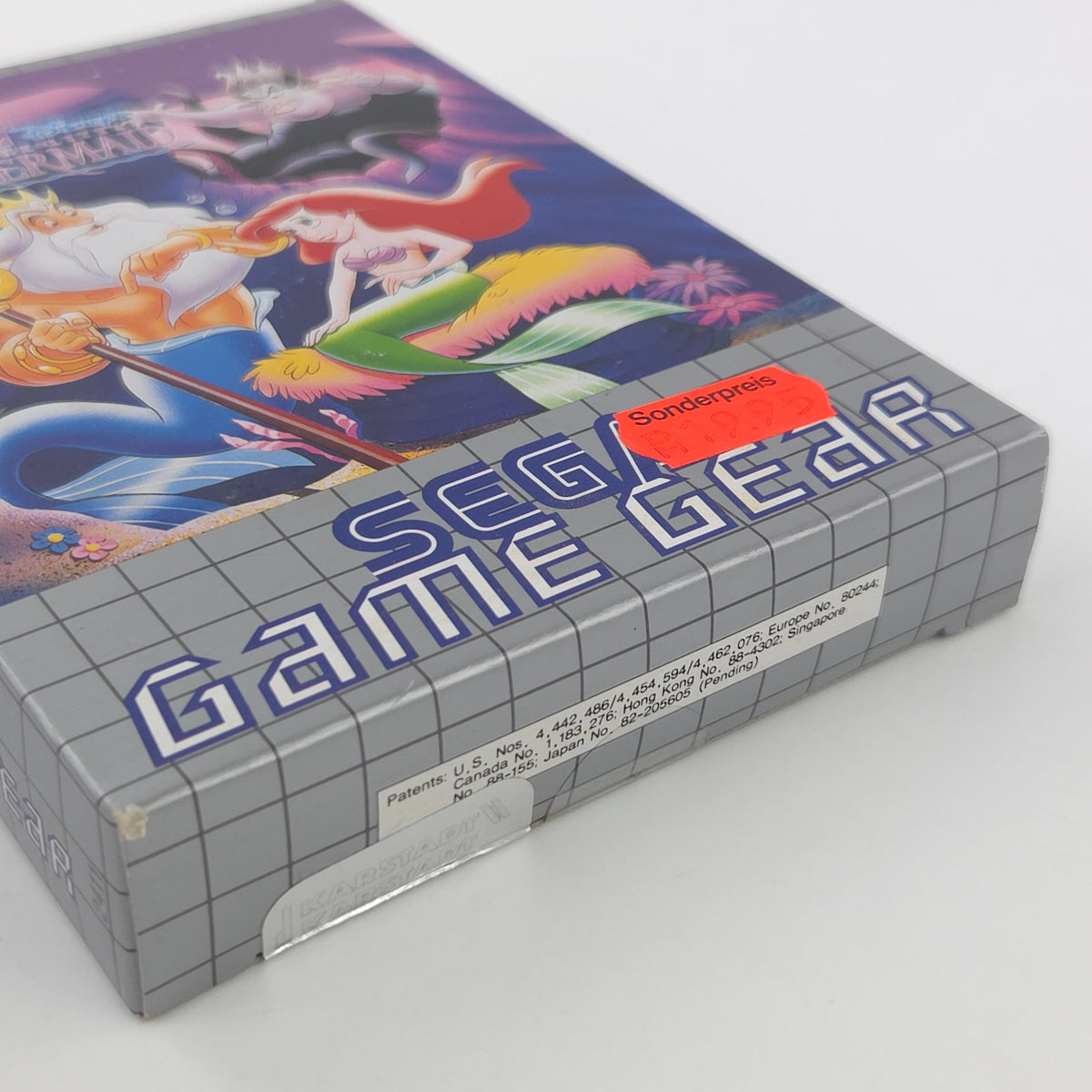 Sega Game Gear Spiel – Disneys Ariel OVP (PAL)