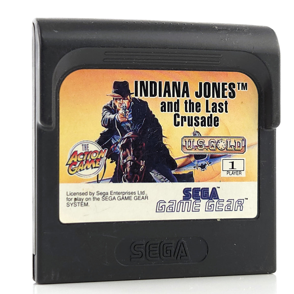 Sega Game Gear Spiel Indiana Jones PAL EUR Gebraucht