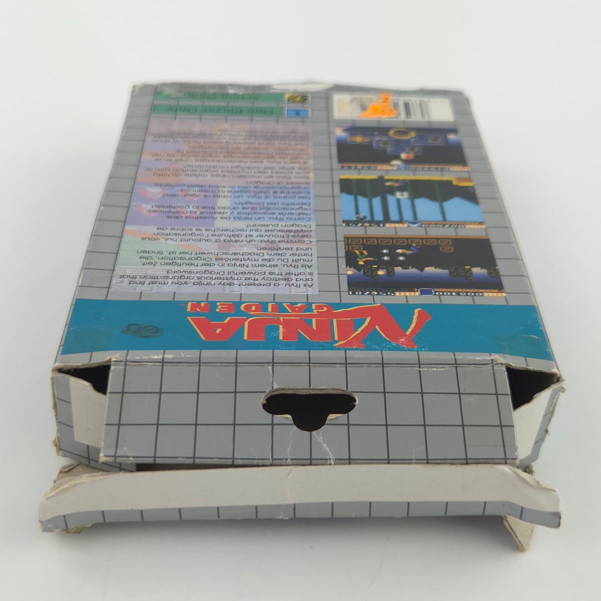 Sega Game Gear Spiel Ninja Gaiden Modul Anleitung OVP PAL