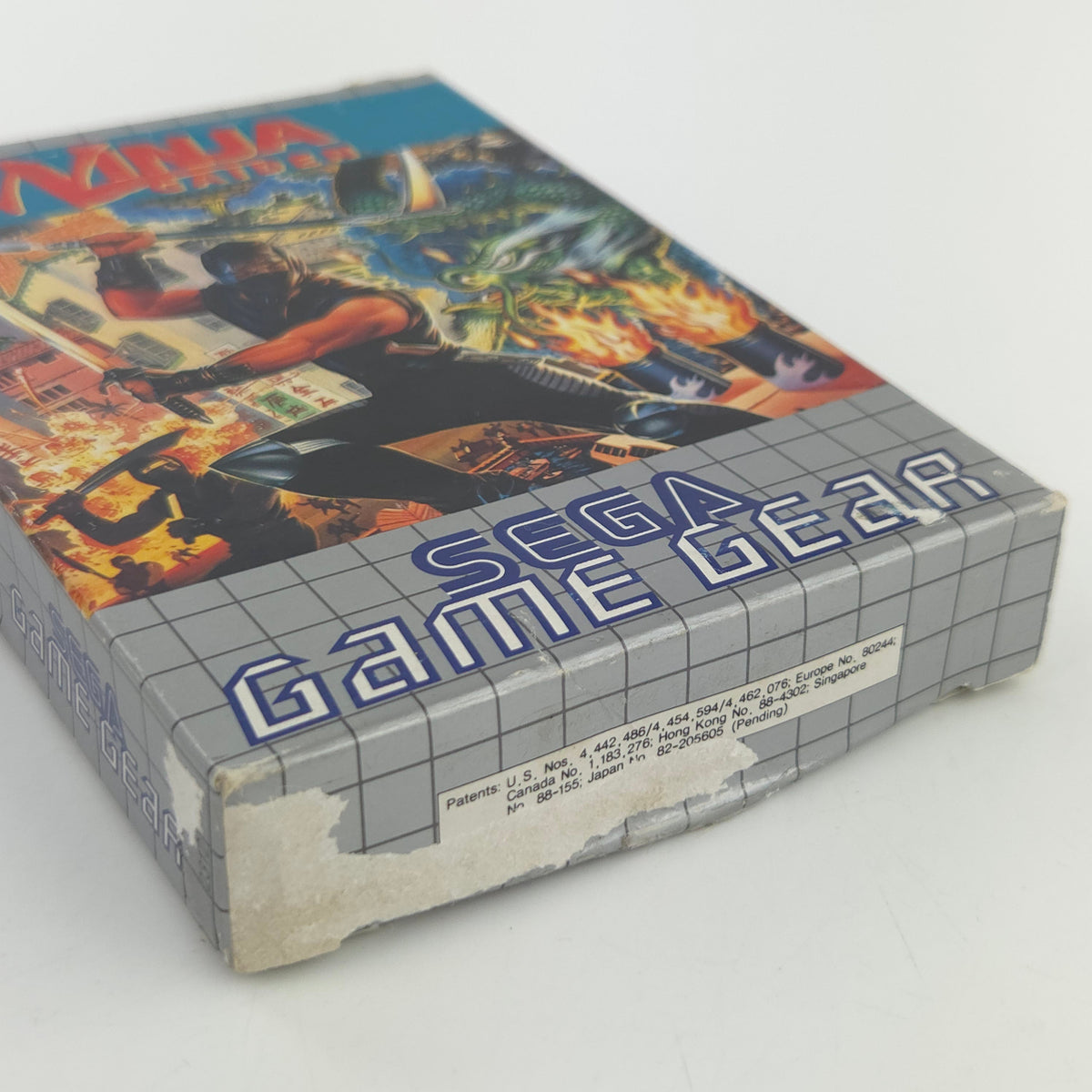Sega Game Gear Spiel Ninja Gaiden Modul Anleitung OVP PAL