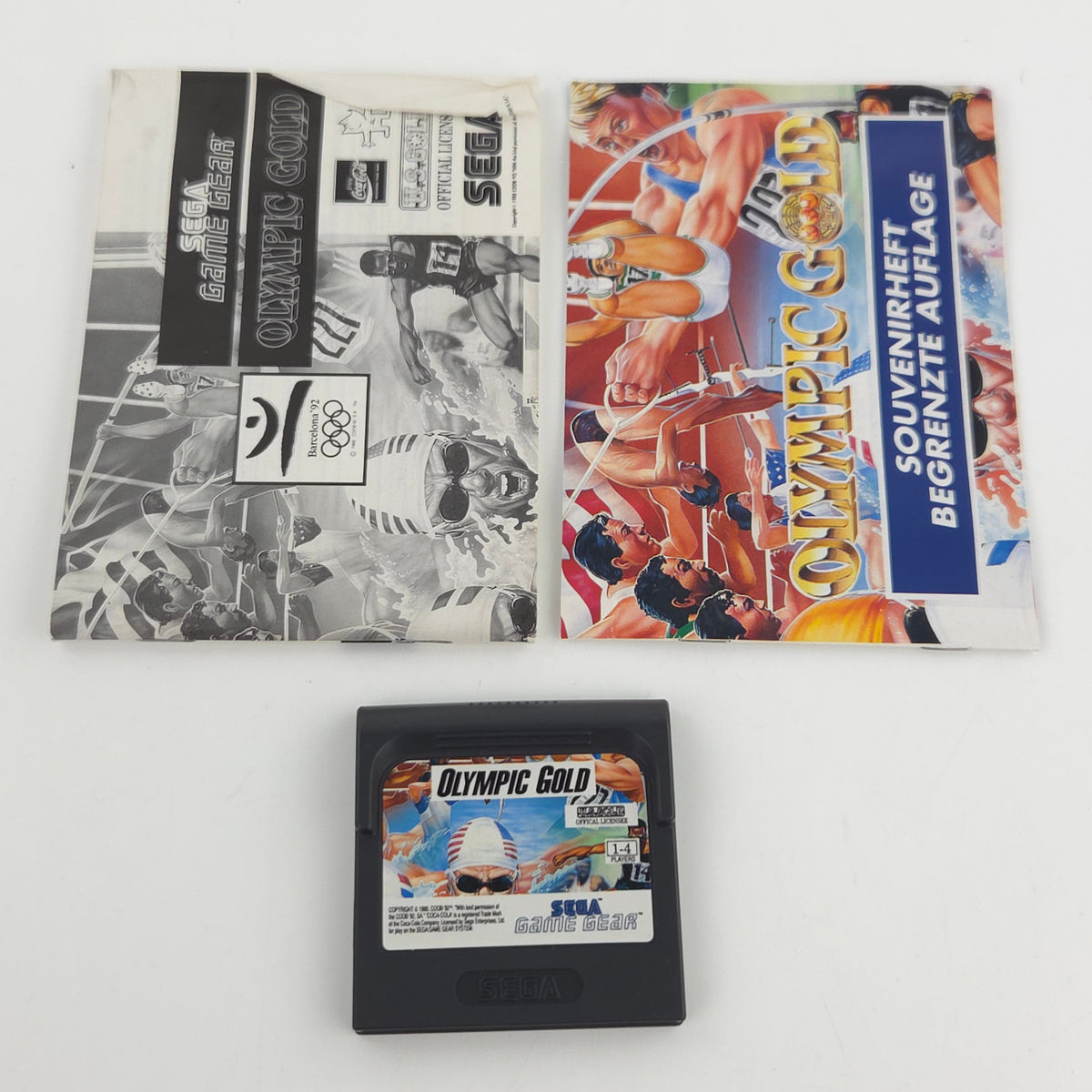 Sega Game Gear Spiel Olympic Gold Barcelona 92 OVP PAL