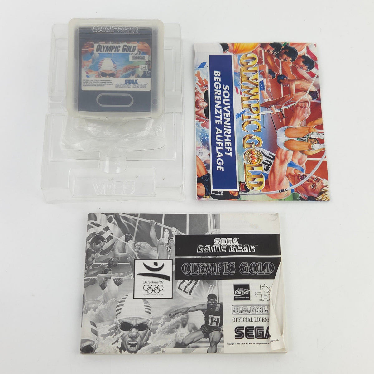 Sega Game Gear Spiel Olympic Gold Barcelona 92 OVP PAL