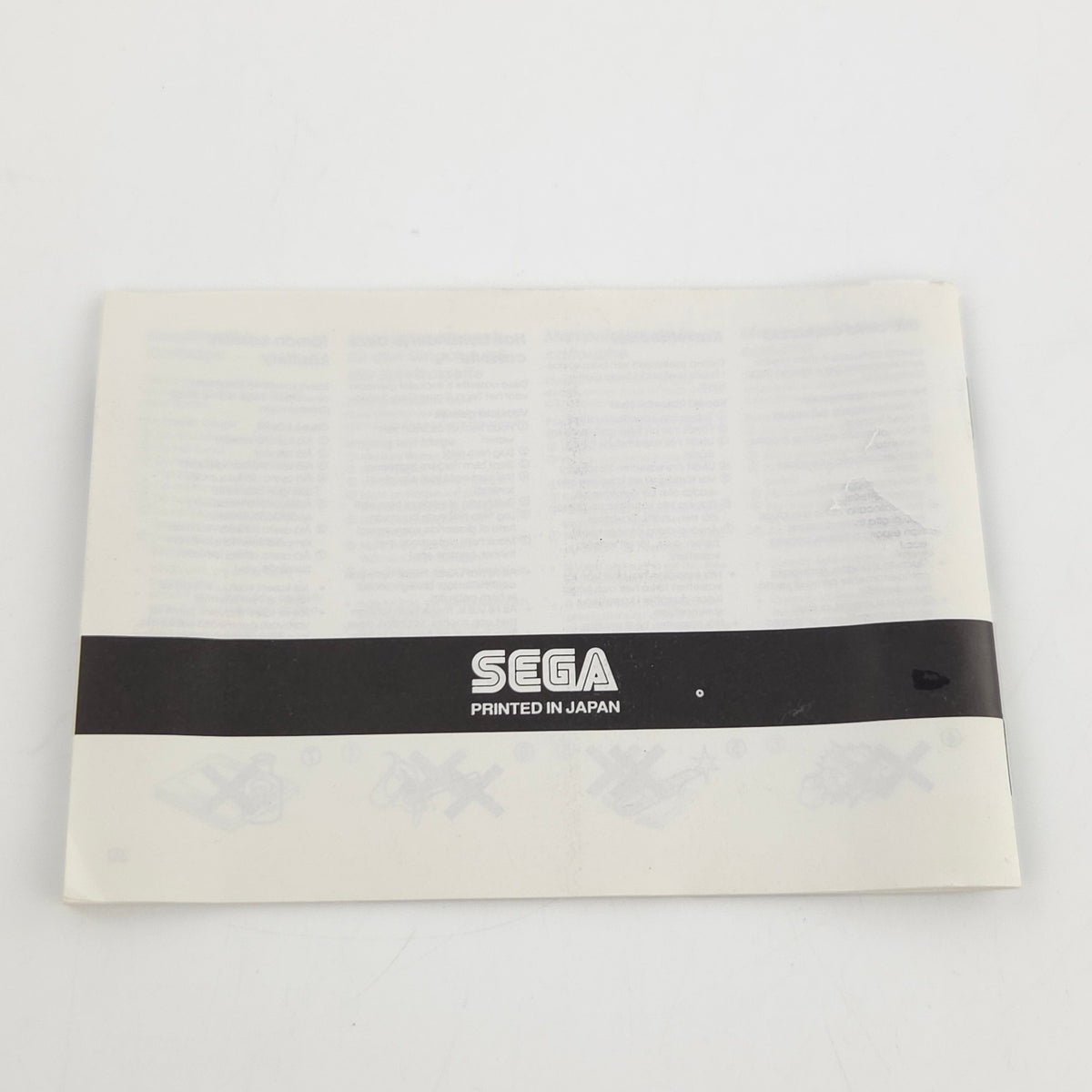 Sega Game Gear Spiel Pengo Modul Anleitung OVP PAL 1991