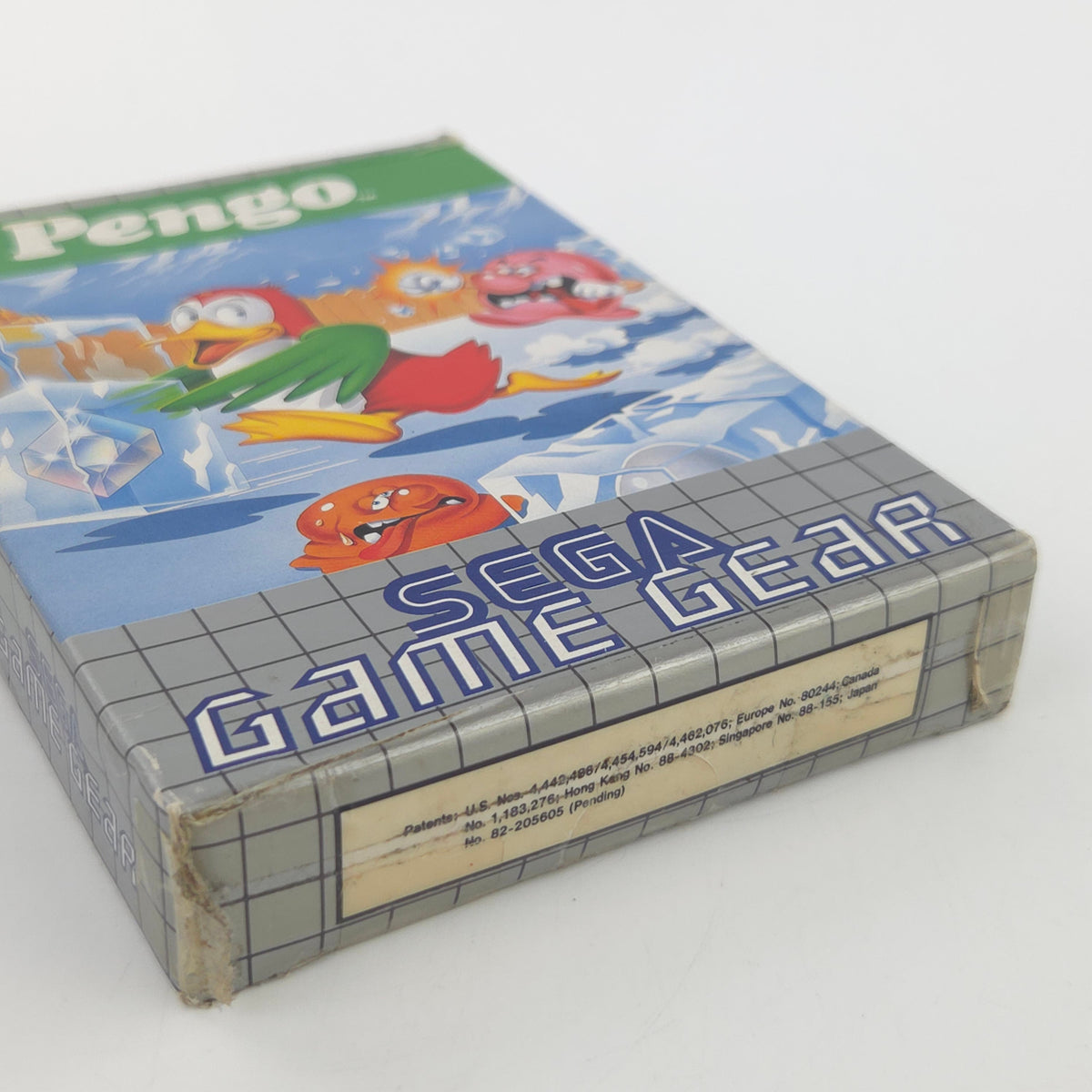 Sega Game Gear Spiel Pengo Modul Anleitung OVP PAL 1991