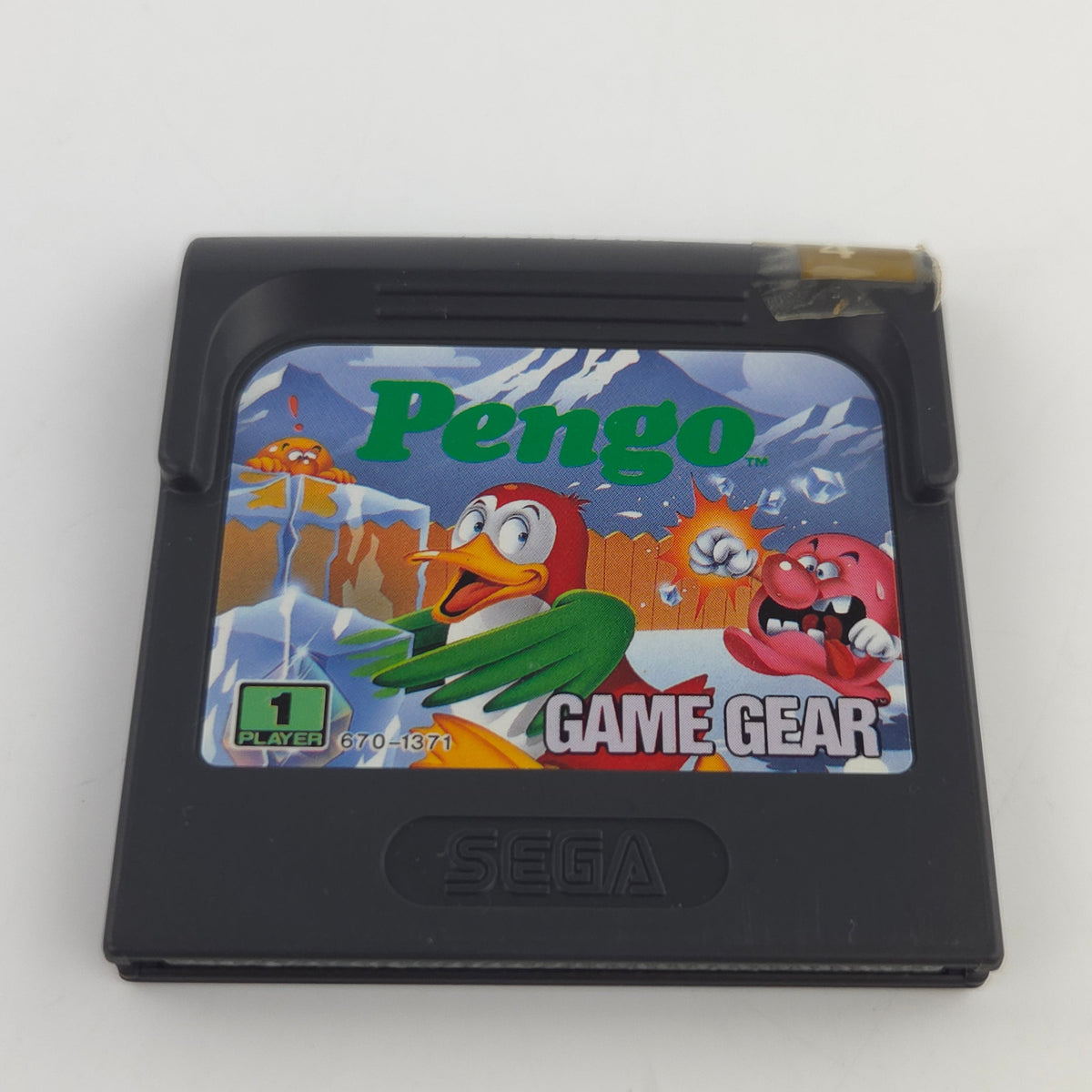 Sega Game Gear Spiel Pengo Modul Anleitung OVP PAL 1991