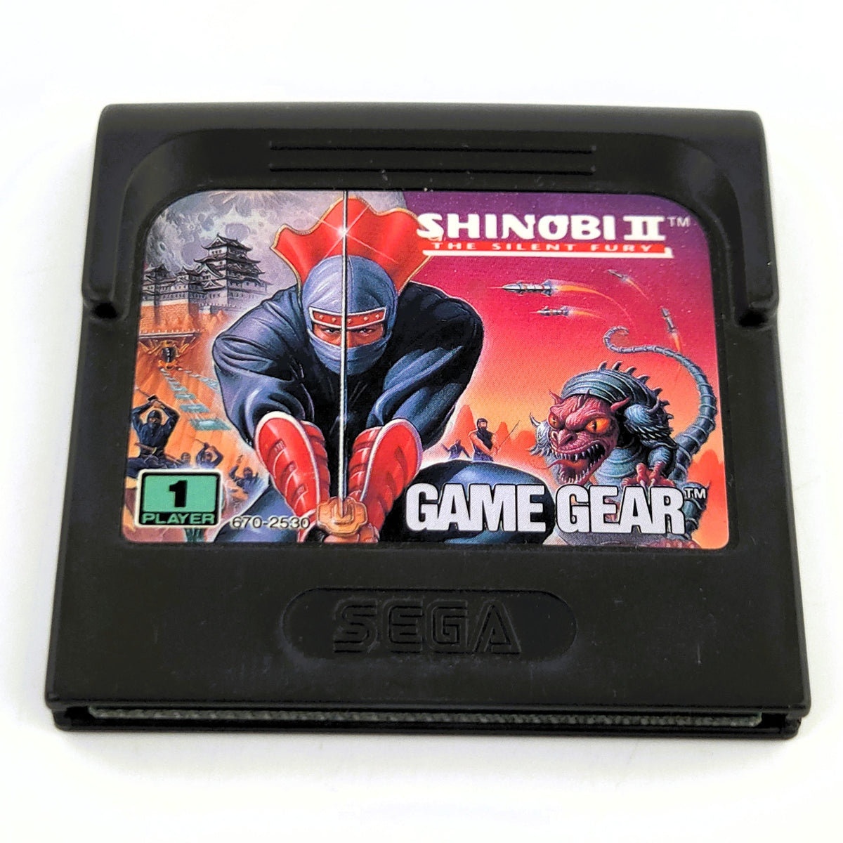 Sega Game Gear Spiel – Shinobi II Silent Fury GG PAL EUR