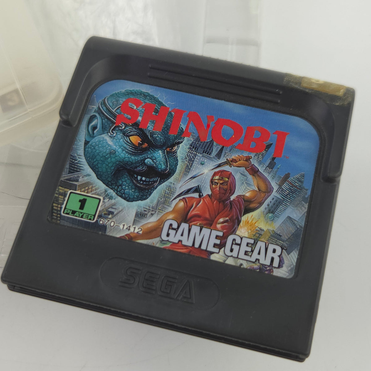 Sega Game Gear Spiel Shinobi Modul OVP PAL 1991