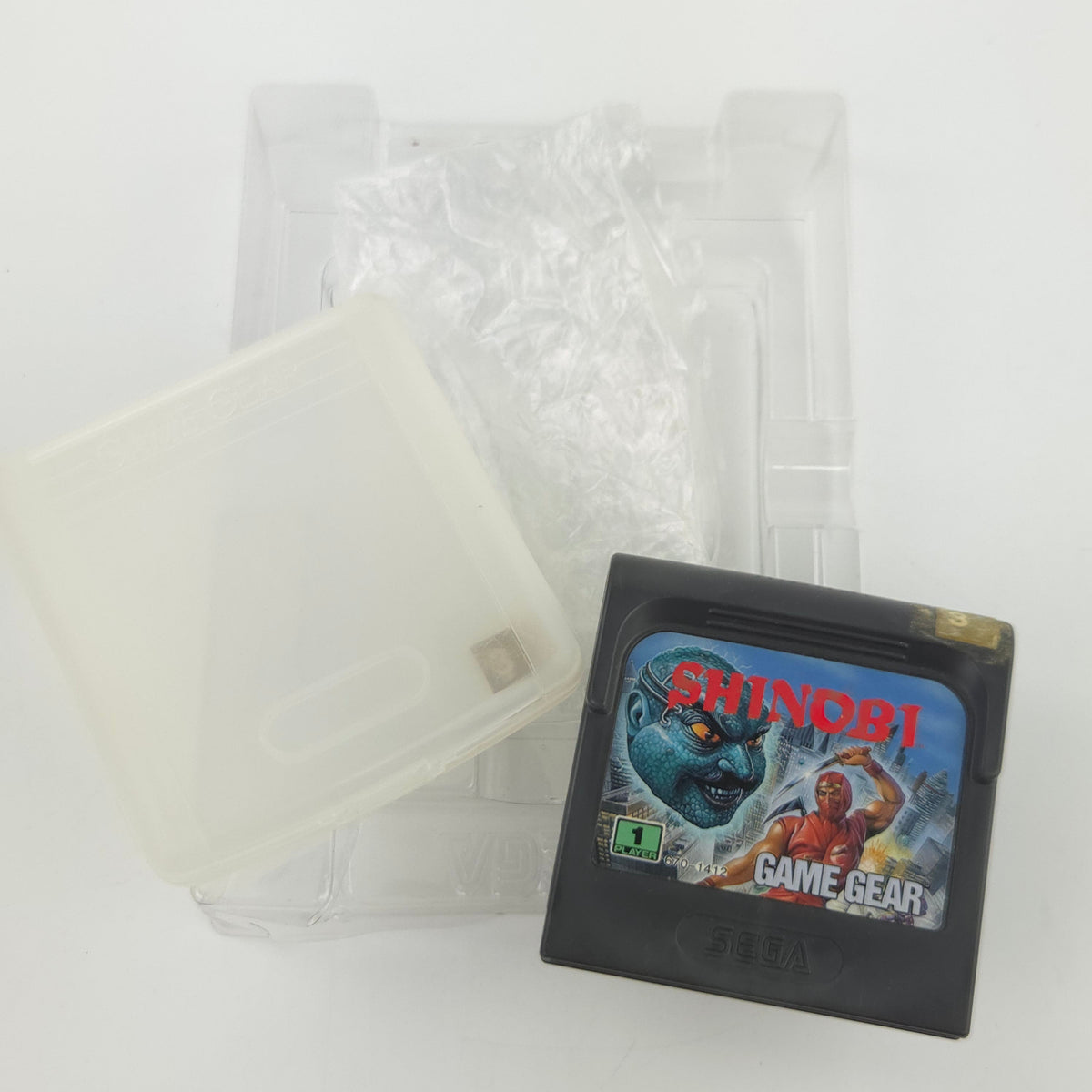 Sega Game Gear Spiel Shinobi Modul OVP PAL 1991