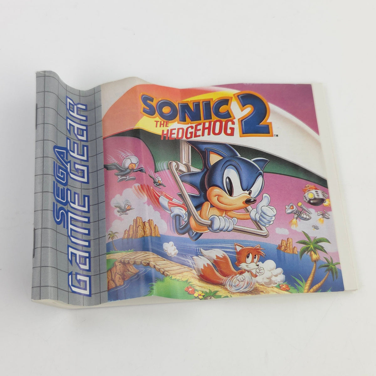 Sega Game Gear Spiel: Sonic The Hedgehog 2 - Modul Anleitung OVP (PAL EUR 1992)