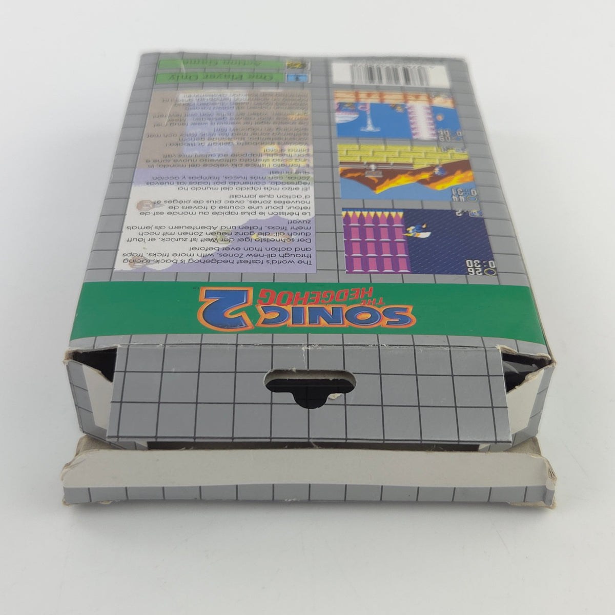 Sega Game Gear Spiel: Sonic The Hedgehog 2 - Modul Anleitung OVP (PAL EUR 1992)