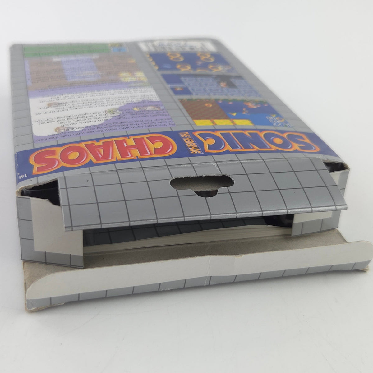 Sega Game Gear Spiel Sonic Chaos GG Modul OVP PAL 1993