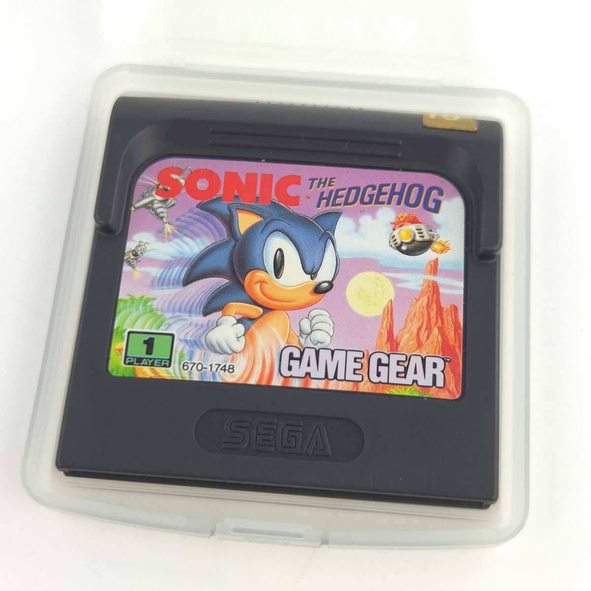Sega Game Gear Spiel Sonic The Hedgehog Modul OVP PAL