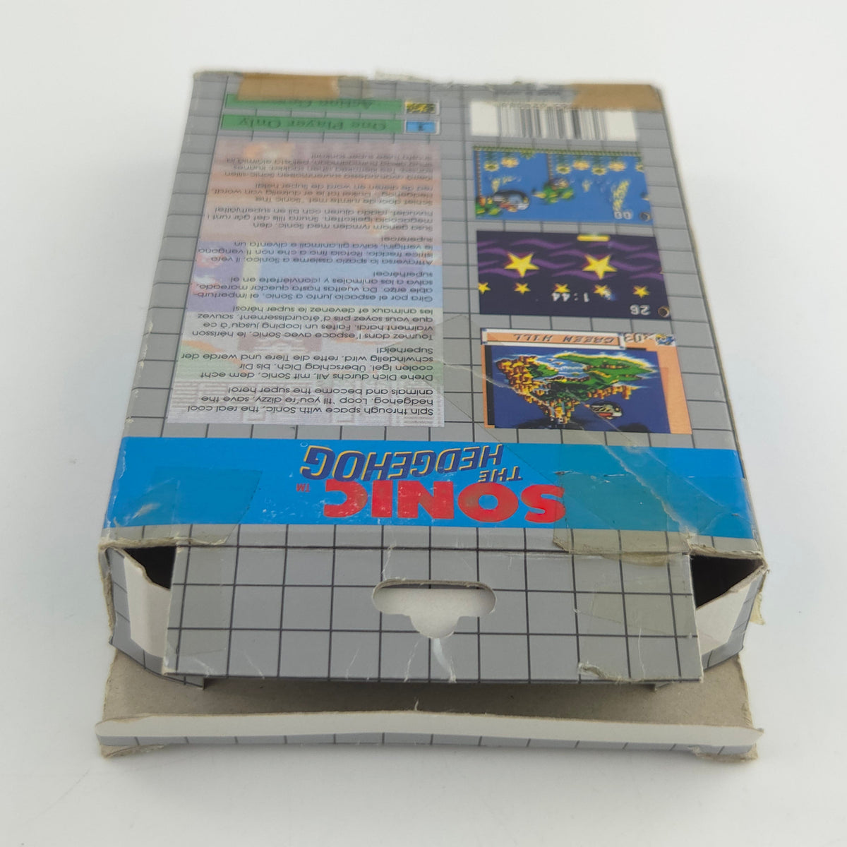 Sega Game Gear Spiel Sonic The Hedgehog Modul OVP PAL