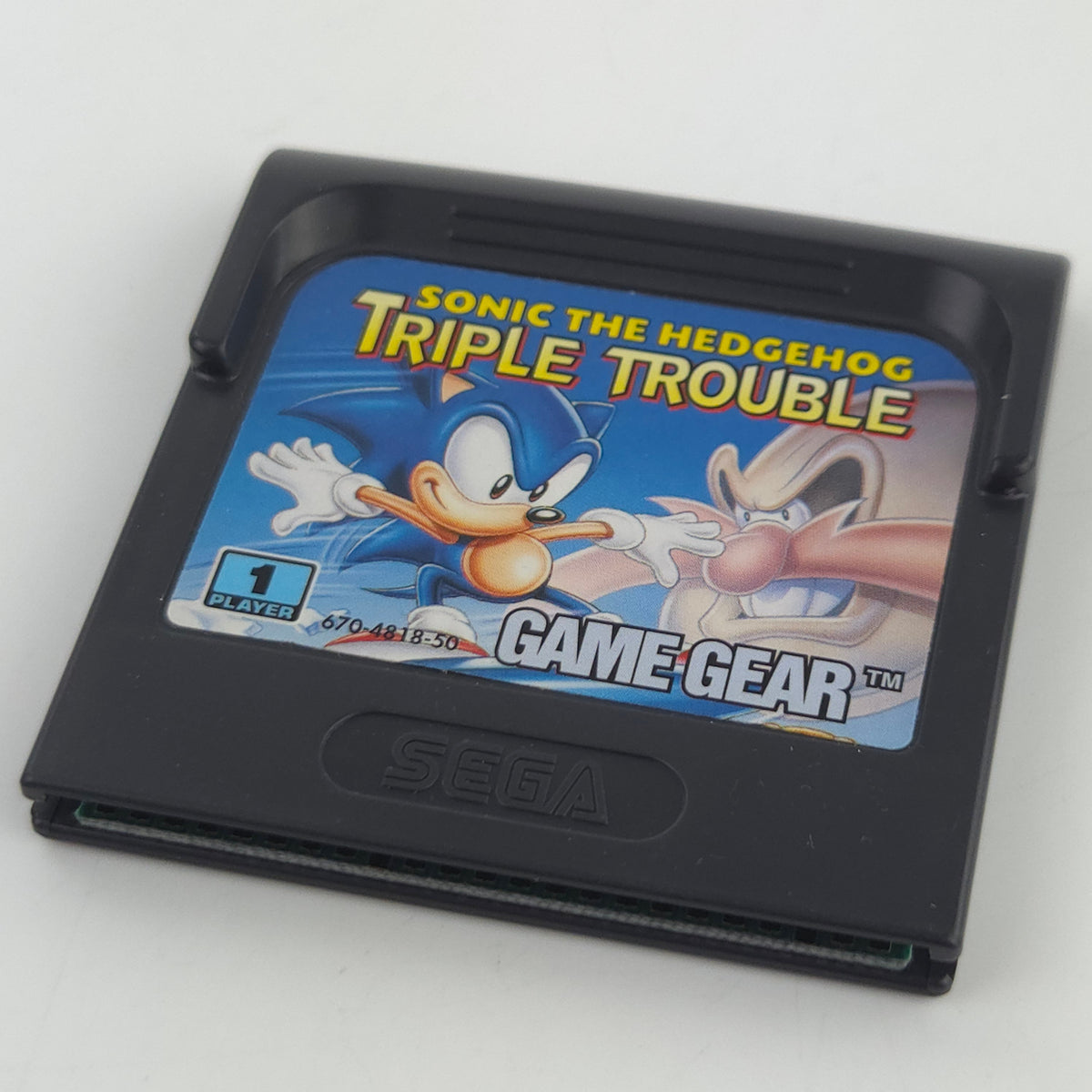 Sega Game Gear Spiel Sonic Triple Trouble Modul PAL