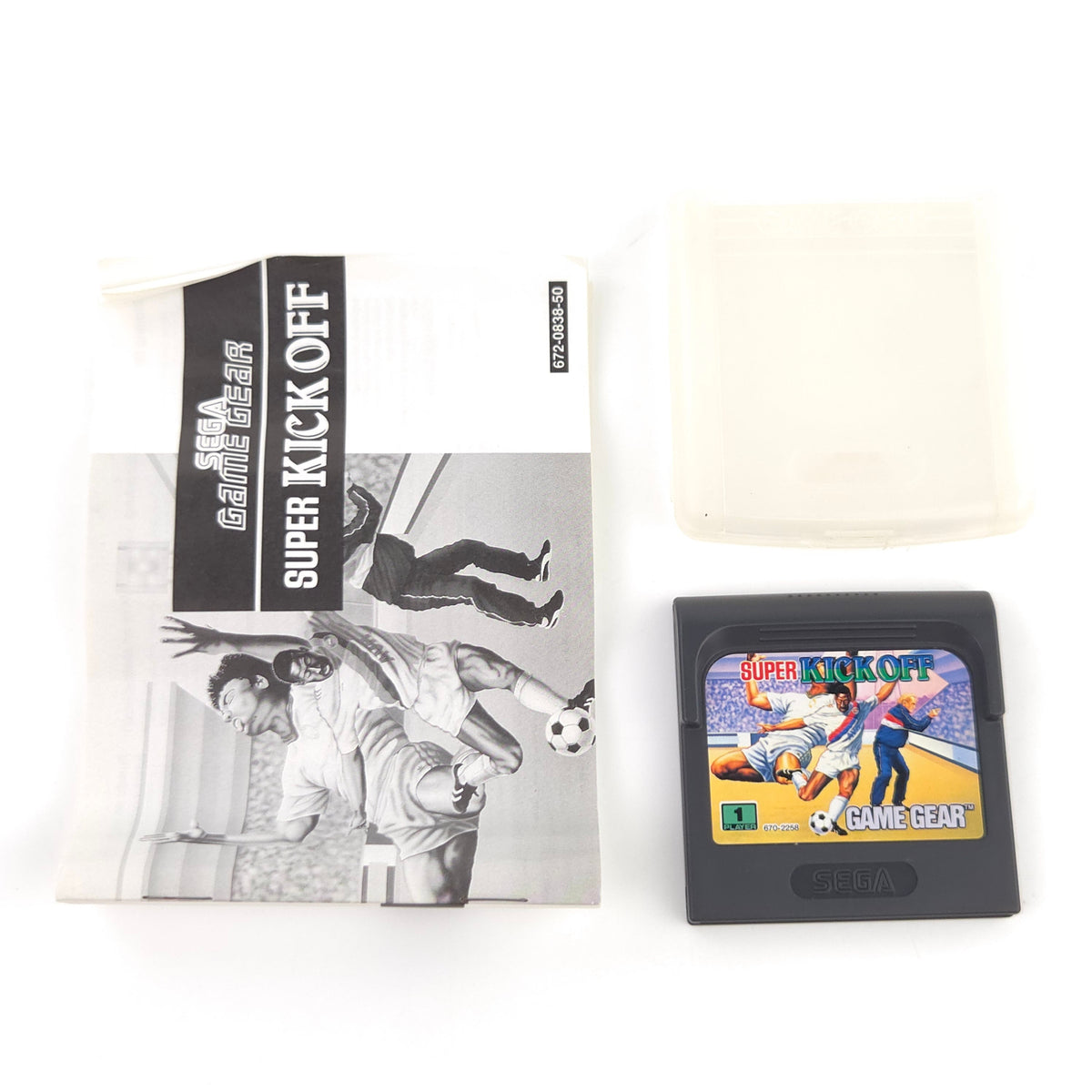 Sega Game Gear Spiel Super Kick Off OVP gebraucht