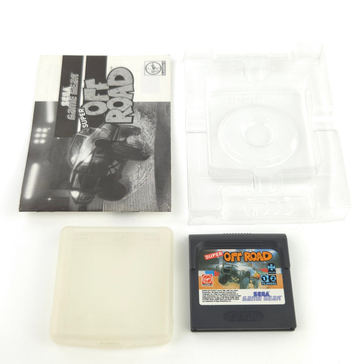 Sega Game Gear Spiel Super Off Road OVP PAL