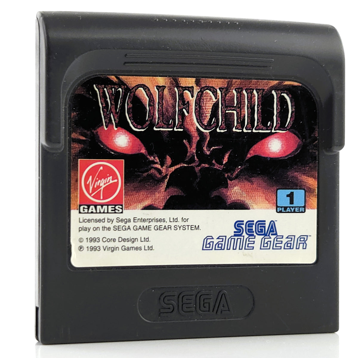 Sega Game Gear Spiel Wolfchild Modul PAL
