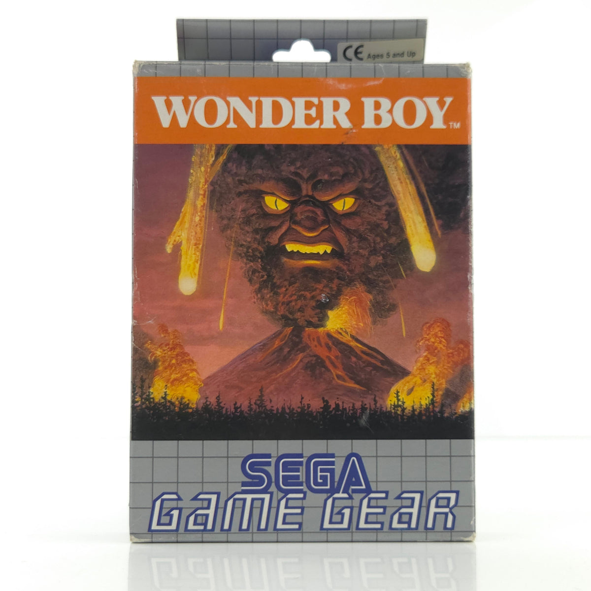 Sega Game Gear Spiel Wonder Boy Modul Anleitung OVP PAL
