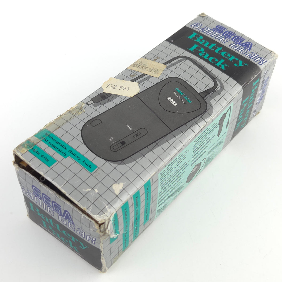 Sega Game Gear Zubehör Battery Pack Akku OVP PAL Defekt