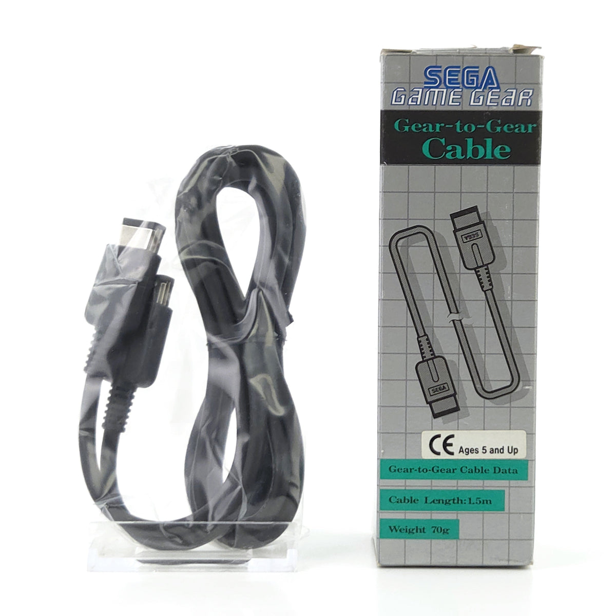 Sega Game Gear Zubehör Link Kabel Neu OVP