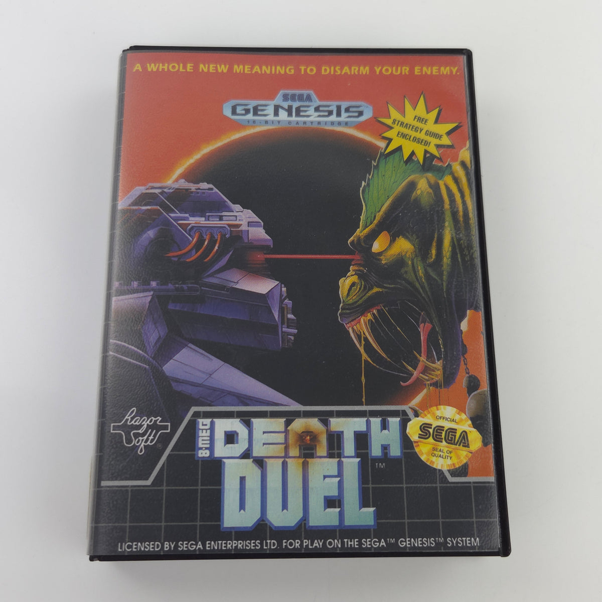 Sega Genesis Spiel Death Duel MD OVP NTSC USA Sehr gut