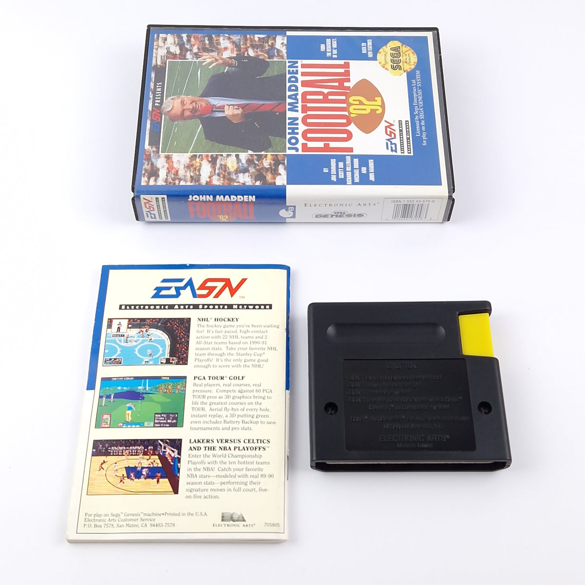 Sega Genesis Spiel – John Madden Football 92 OVP USA