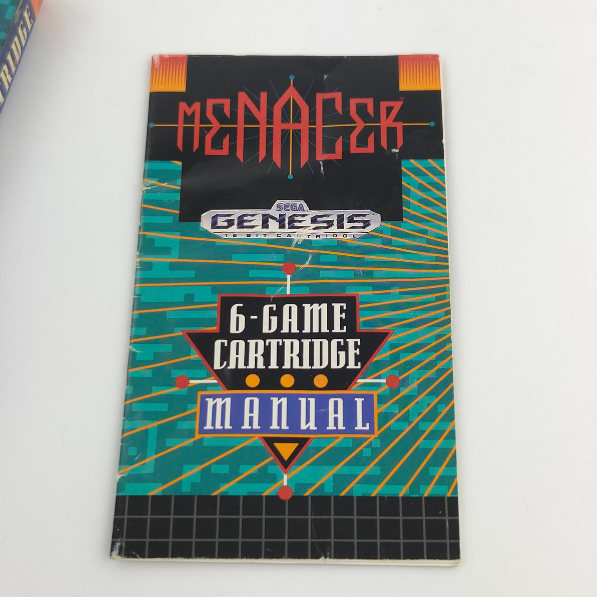 Sega Mega Drive Spiel Menacer 6 Game Cartridge MD OVP