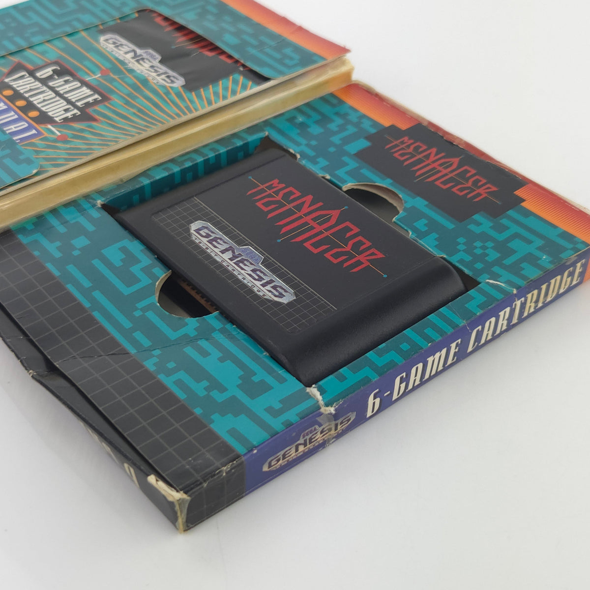 Sega Mega Drive Spiel Menacer 6 Game Cartridge MD OVP