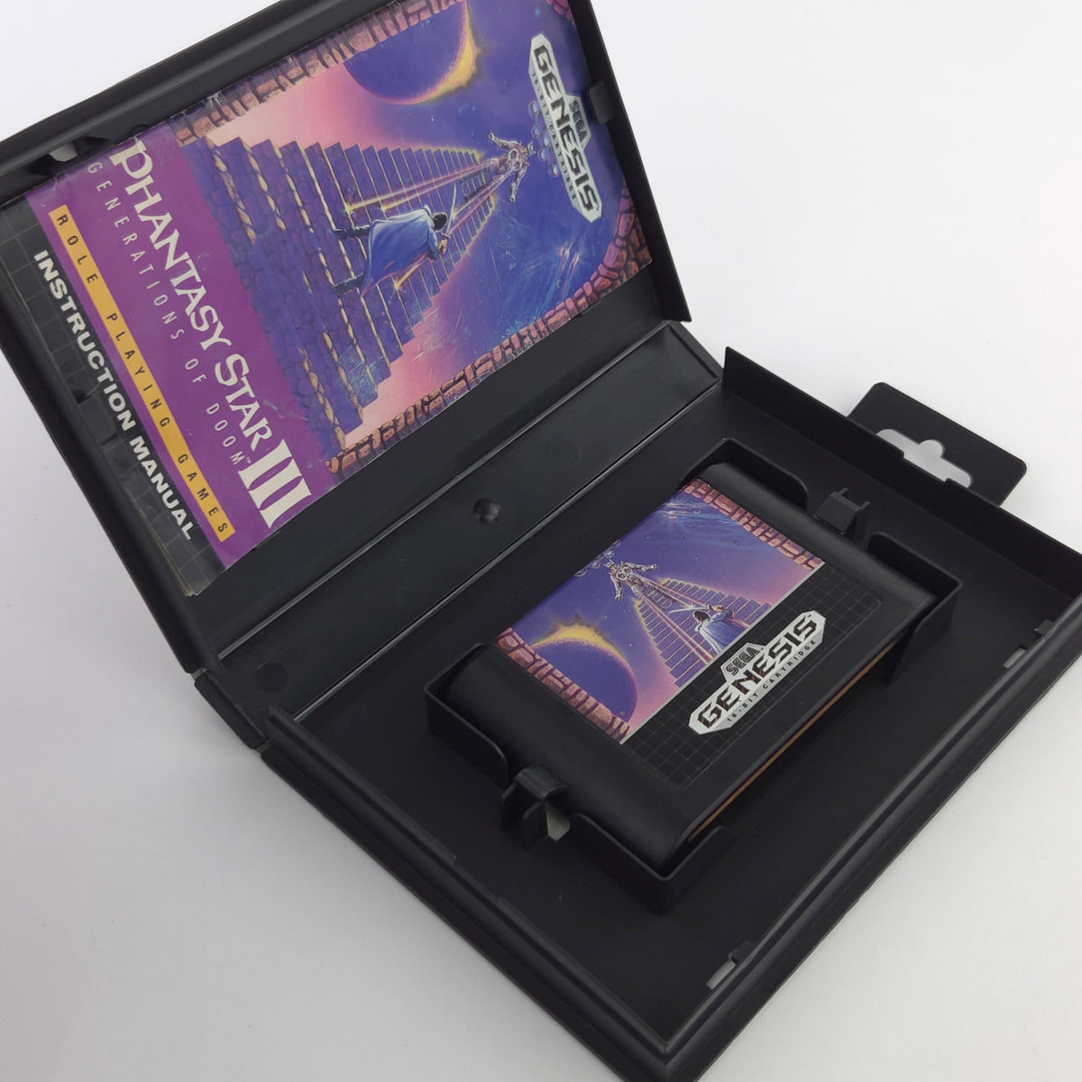 Sega Genesis Spiel: Phantasy Star III Generations of Doom - OVP (PAL EUR)