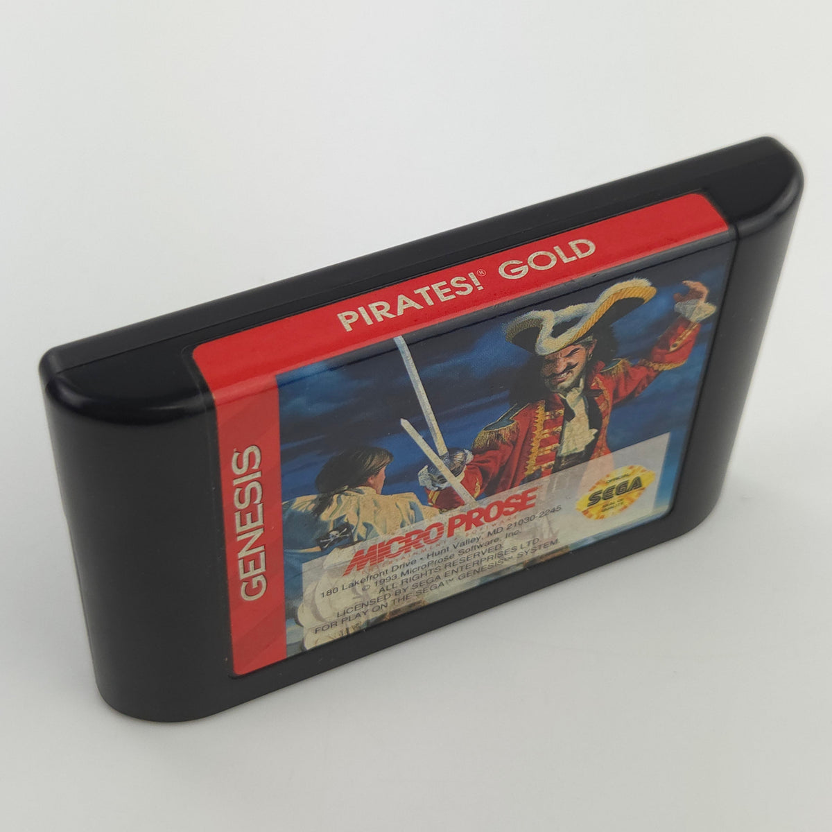 Mega Drive Spiel Pirates Gold US Modul 1993