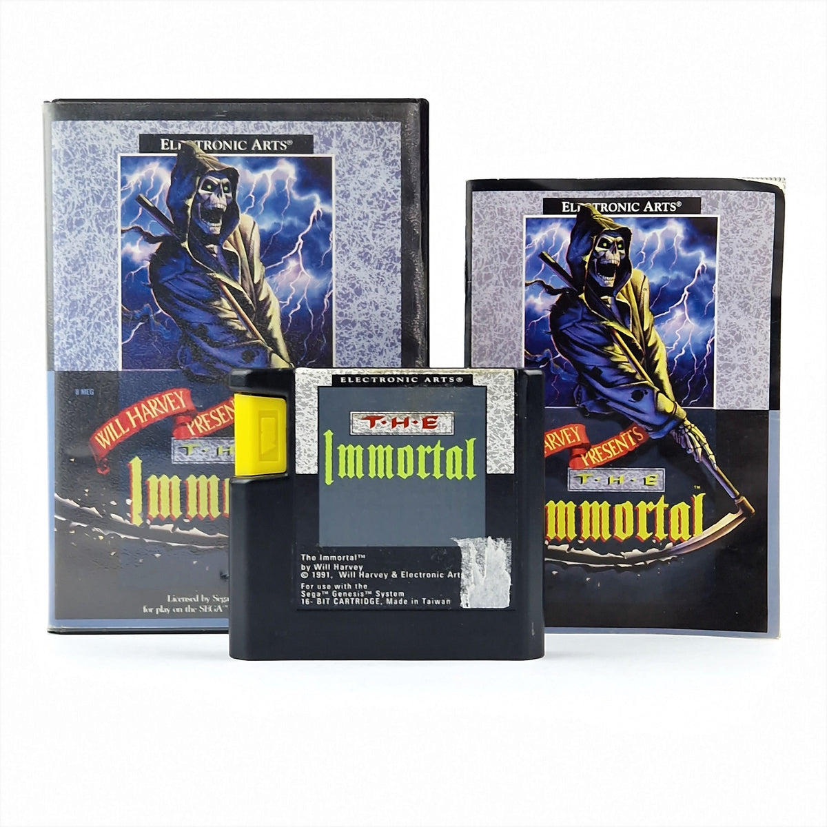 Sega Genesis Spiel – Will Harvey Presents The Immortal OVP USA