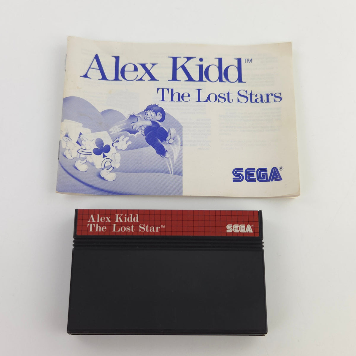 Sega Master System Spiel Alex Kidd Lost Stars OVP PAL