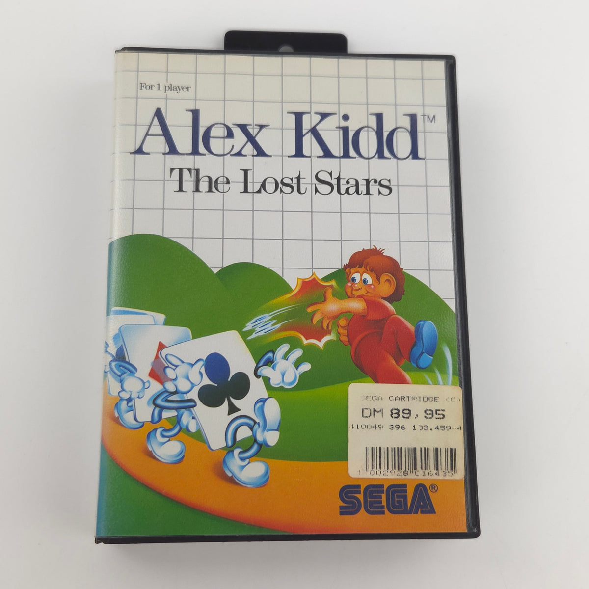 Sega Master System Spiel Alex Kidd Lost Stars OVP PAL