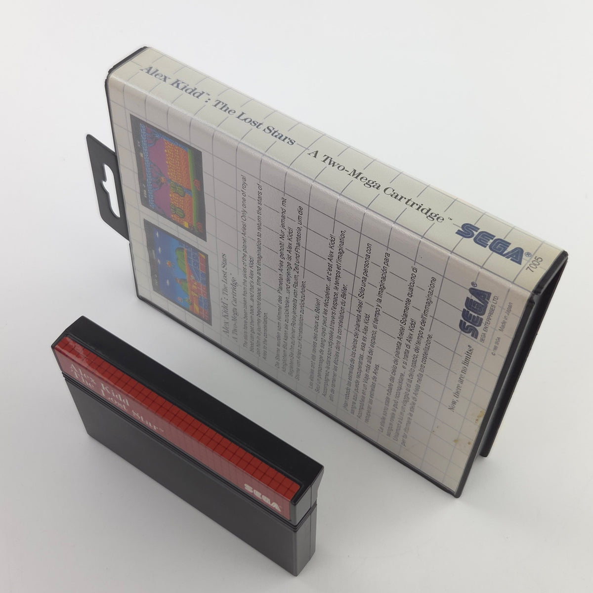 Sega Master System Spiel Alex Kidd Lost Stars OVP PAL