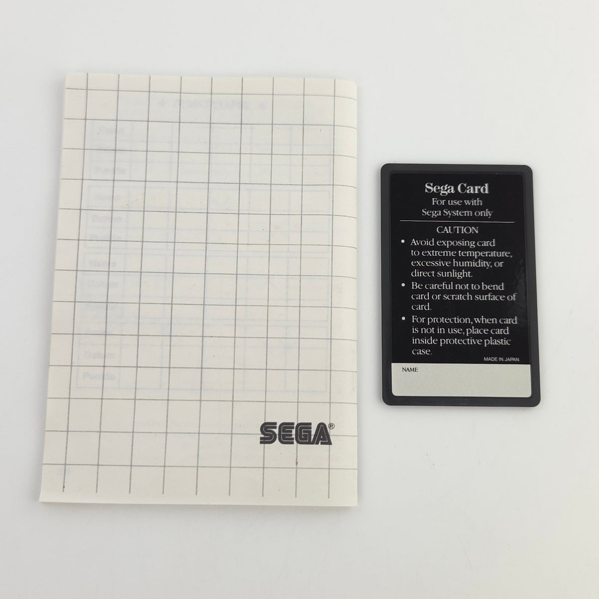 Master System Spiel F-16 Fighting Falcon Card OVP PAL