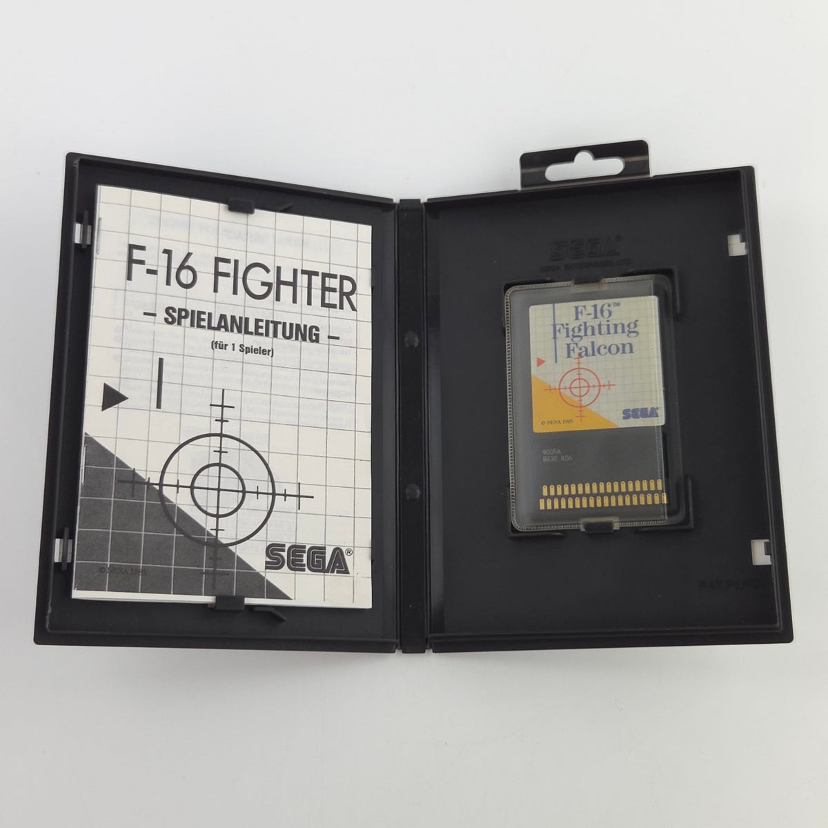 Master System Spiel F-16 Fighting Falcon Card OVP PAL