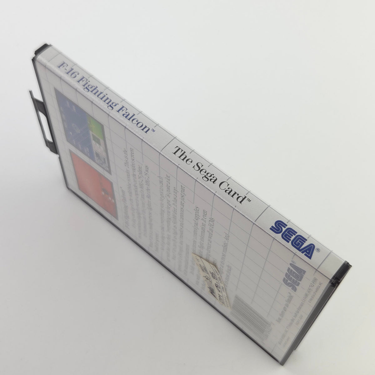 Master System Spiel F-16 Fighting Falcon Card OVP PAL