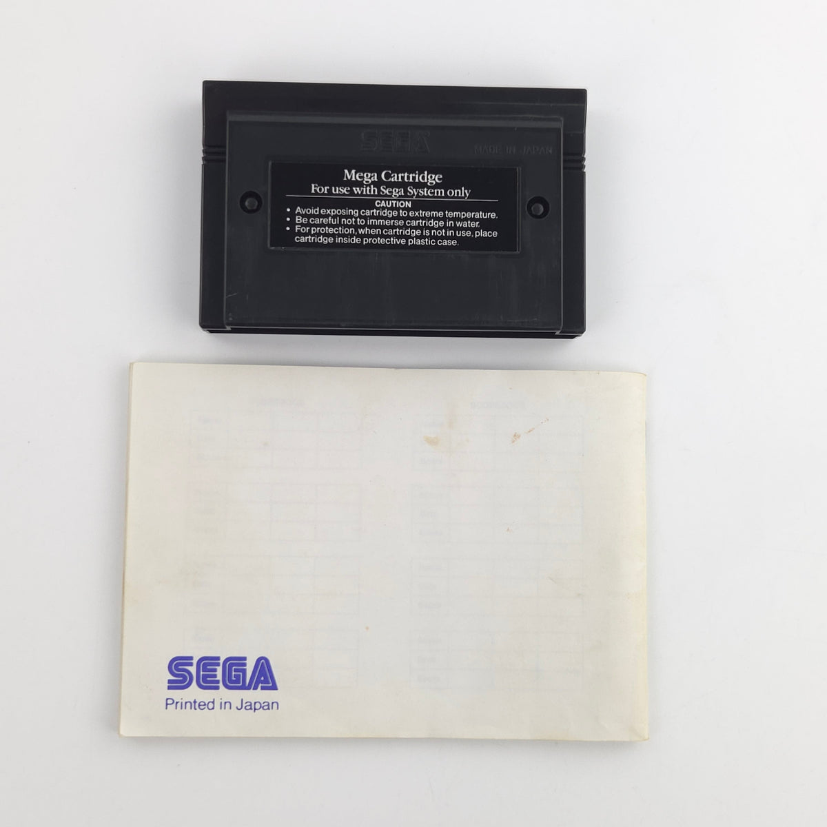 Sega Master System Spiel Ghostbusters OVP PAL Komplett